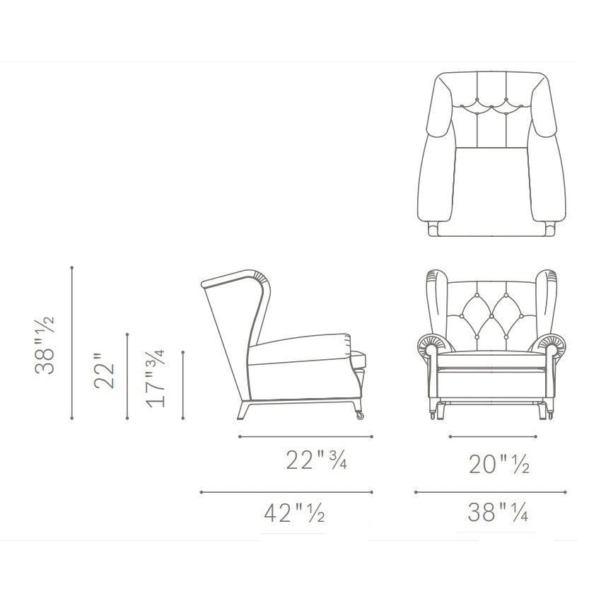 2019 Armchair - Image 5